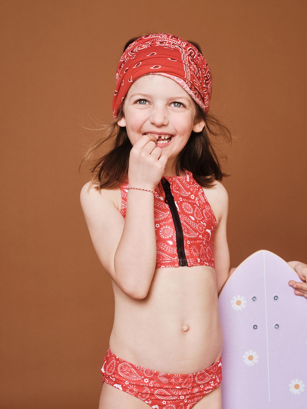 Παιδικό Μαγιώ Μπικίνι Red Bandana