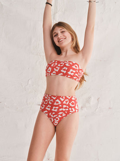 Μαγιώ Μπικίνι Red Leopard