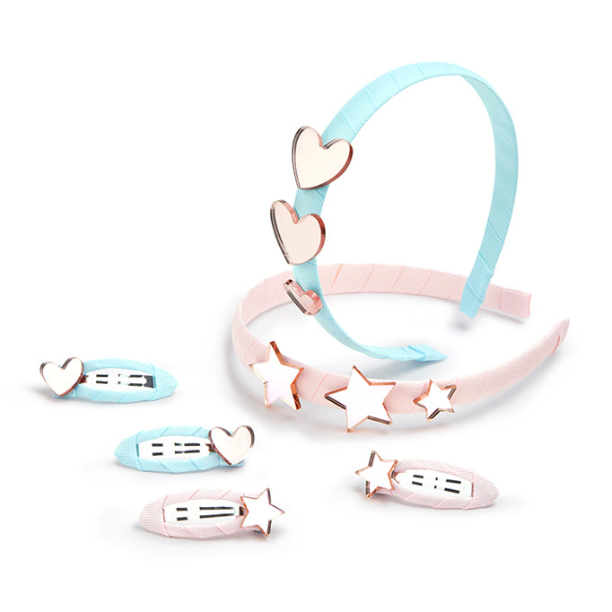 Παιδικά Κλιπς Μαλλιών Ballet Hearts
