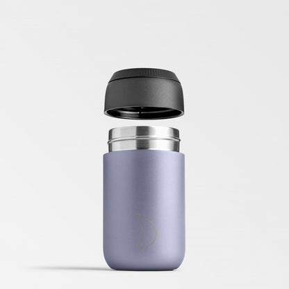 Ποτήρι Καφέ Chilly's Series 2 340ml Metallic Lavender