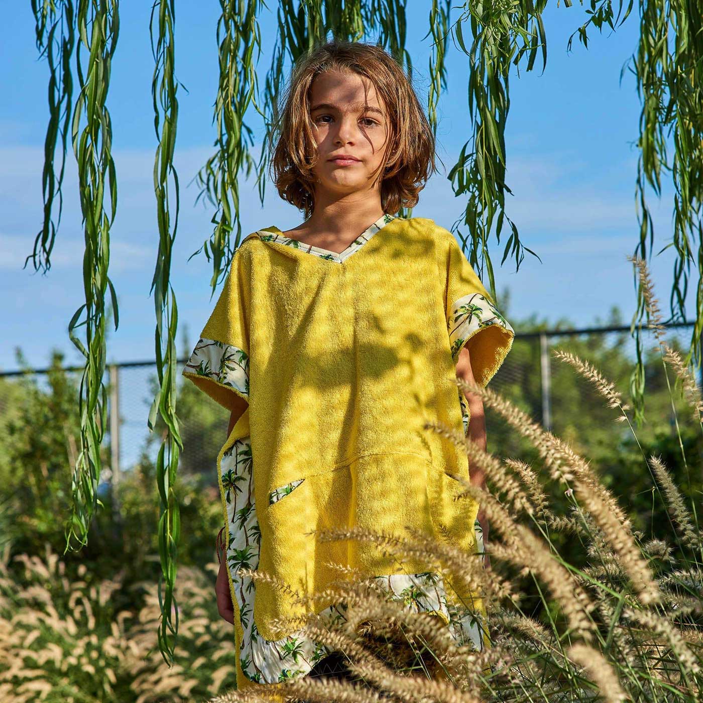 Μπουρνούζι Πόντσο Havana Yellow