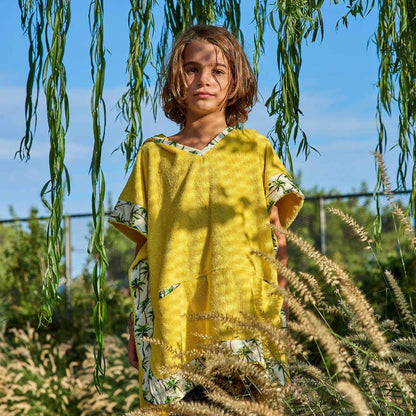 Μπουρνούζι Πόντσο Havana Yellow