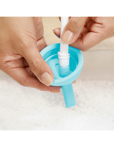 99.90018 # Κύπελλο με Καλαμάκι Simple Clean Μπλε