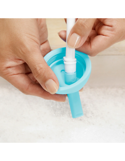 99.90018 # Κύπελλο με Καλαμάκι Simple Clean Μπλε