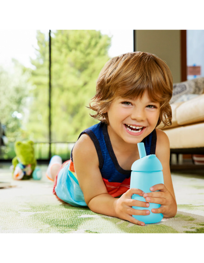 99.90018 # Κύπελλο με Καλαμάκι Simple Clean Μπλε