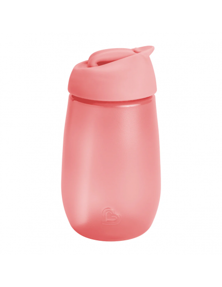 99.90019 # Κύπελλο με Καλαμάκι Simple Clean Ροζ