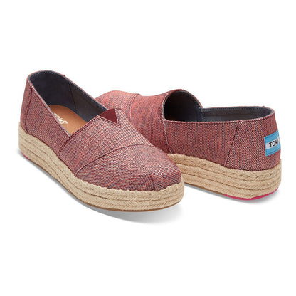 Παιδικό Παπούτσι TOMS Εσπαντρίγια Ροζ Μελανζέ