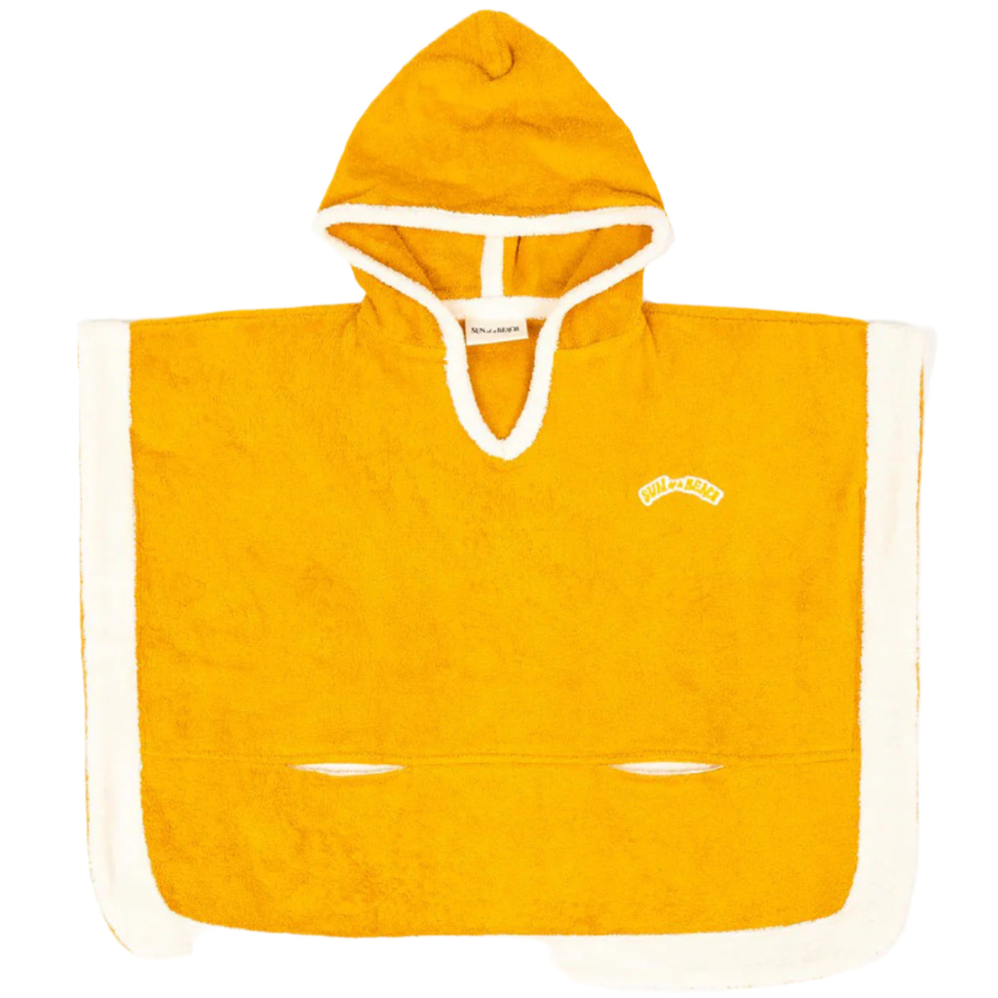 52A.KP/SF-EC # Poncho Bathrobe Sunflower 