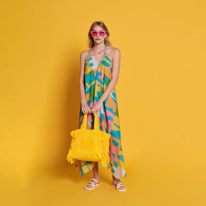 Πετσετέ Τσάντα Mini Tote Super Yellow