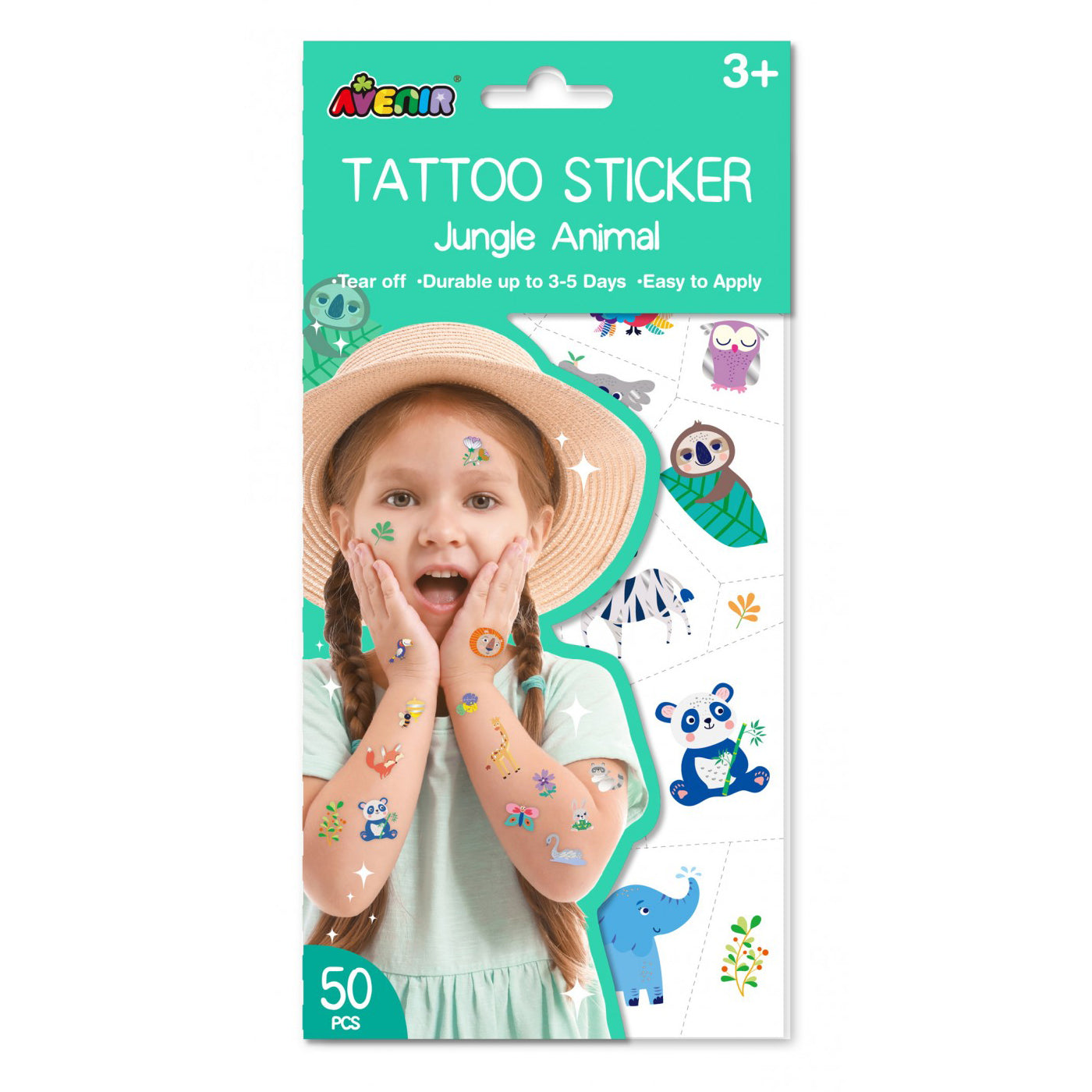 Τατουάζ Jungle Animals