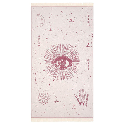 Πετσέτα Θαλάσσης Pareo The Cosmos Eye Burgundy