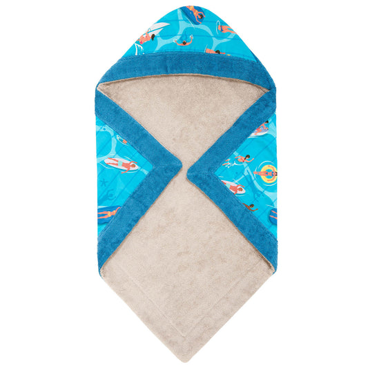 Μπουρνουζοπετσέτα The Swimmers Rough Blue