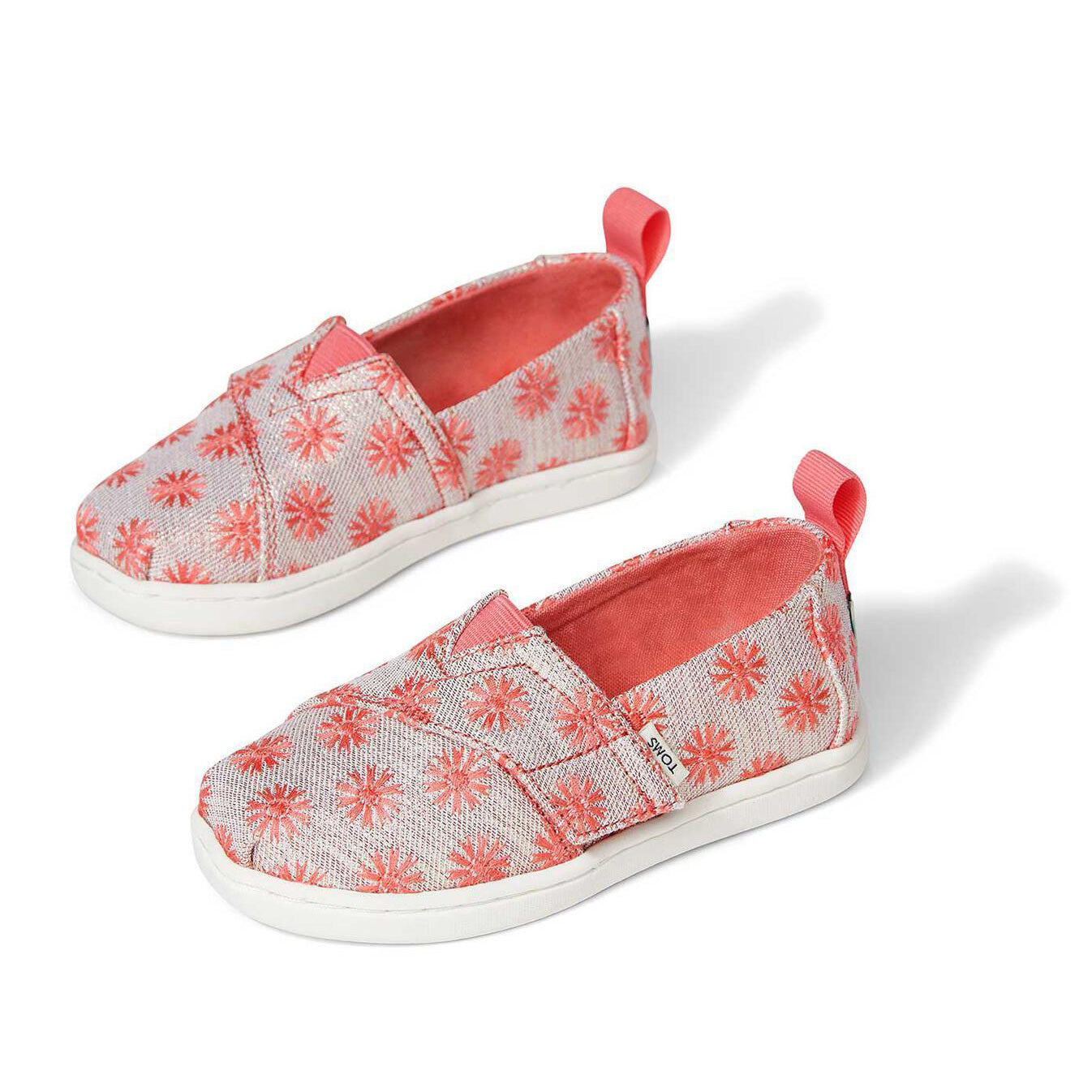 Παιδικό Παπούτσι TOMS Coral Twill Glimmer