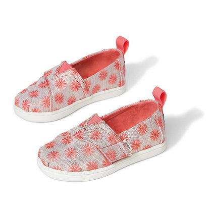 Παιδικό Παπούτσι TOMS Coral Twill Glimmer