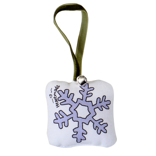 Μαλακό Χριστουγεννιάτικο Στολίδι Χιονονιφάδα