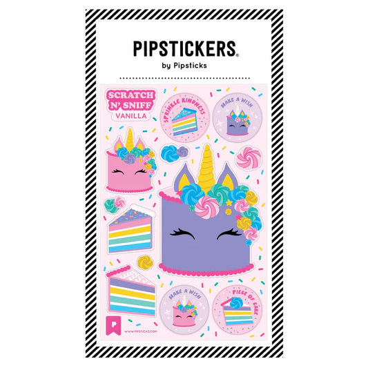 Αυτοκόλλητα Unicorn Cake Scratch n' Sniff