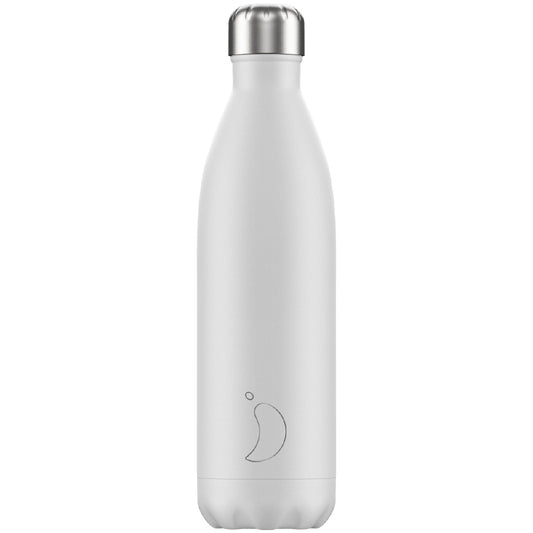 Μπουκάλι Θερμός Ματ Λευκό 750ml