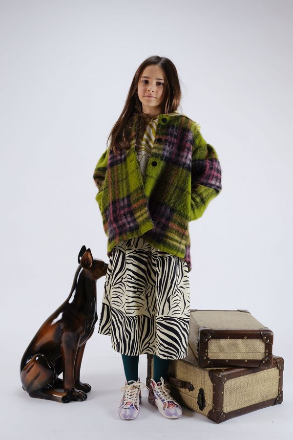 Παιδική Φούστα Zebra Black