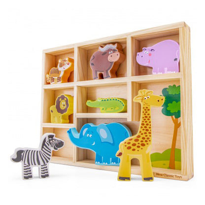 Ξύλινα Παιχνίδια Safari Animals