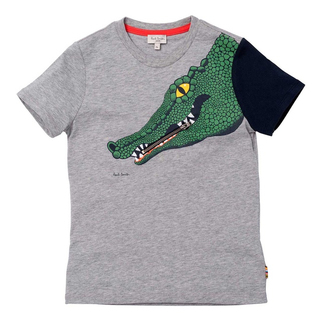 Kids T-Shirt Crocodile Pizza