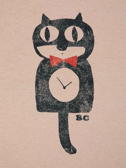 Baby Longsleeve T-Shirt Cat o'clock