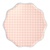Paper Plates Gingham Small