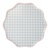 Paper Plates Gingham Large