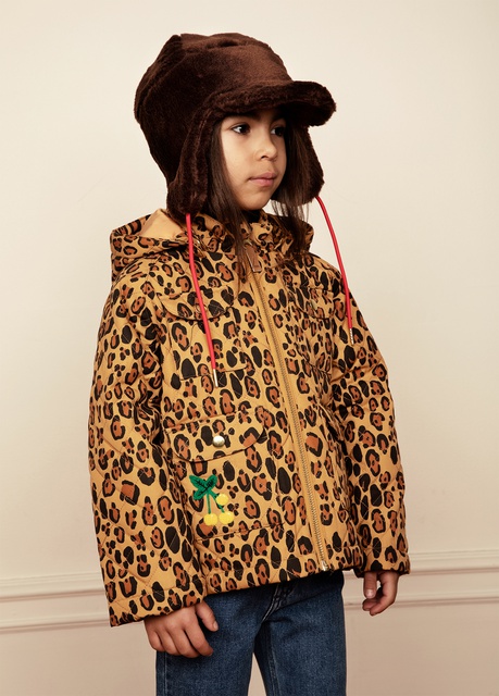 Παιδικό Καπιτονέ Μπουφάν Leopard