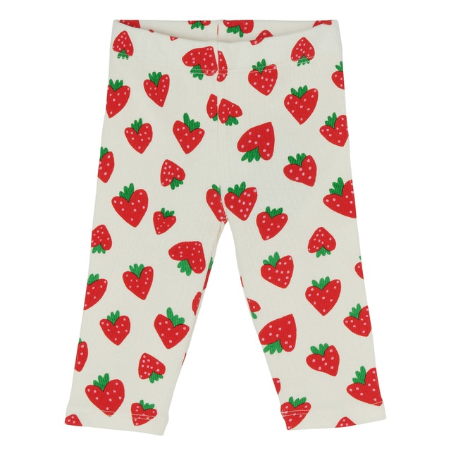 Baby Leggings with Strawberries