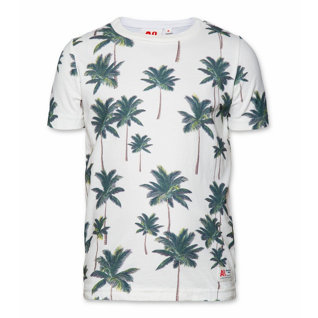 Παιδική Μπλούζα T-Shirt Palms Εκρού
