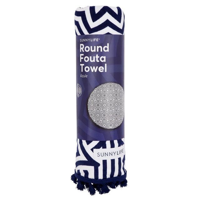 Round Beach Towel Azule