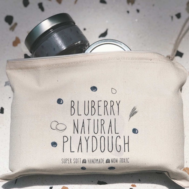Bluberry Natural Playdough®️ Stone 150g