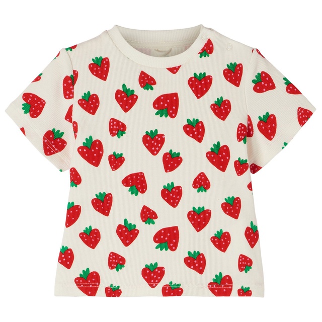 Βρεφική Μπλούζα T-Shirt Strawberries All Over
