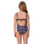 Kids Swimsuit Selma Abstract Blue
