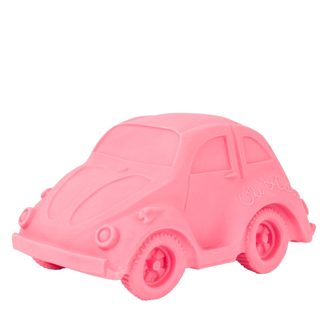 Μαλακό Παιχνίδι Carl το Αυτοκίνητο Ροζ XL