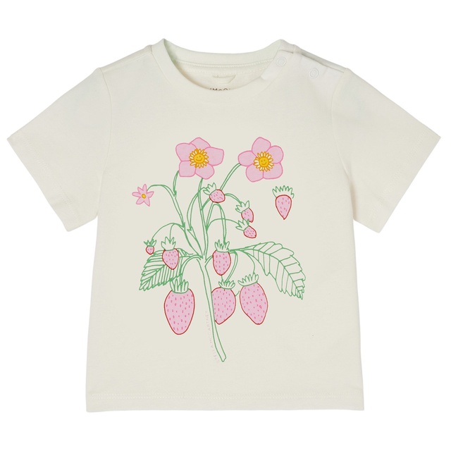 Baby T-Shirt Strawberry Plant