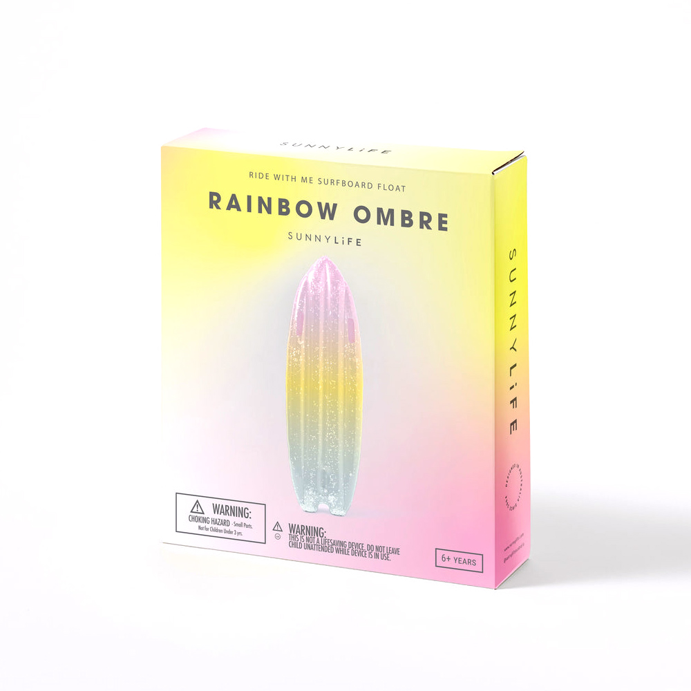 Φουσκωτή Σανίδα Θαλάσσης Rainbow Ombre