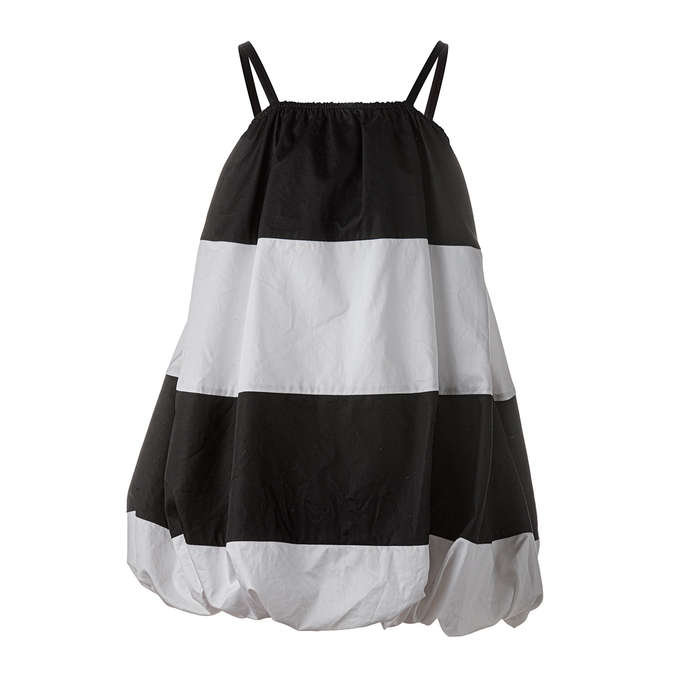 Παιδικό Φόρεμα Balloon Μαύρο-Άσπρο
