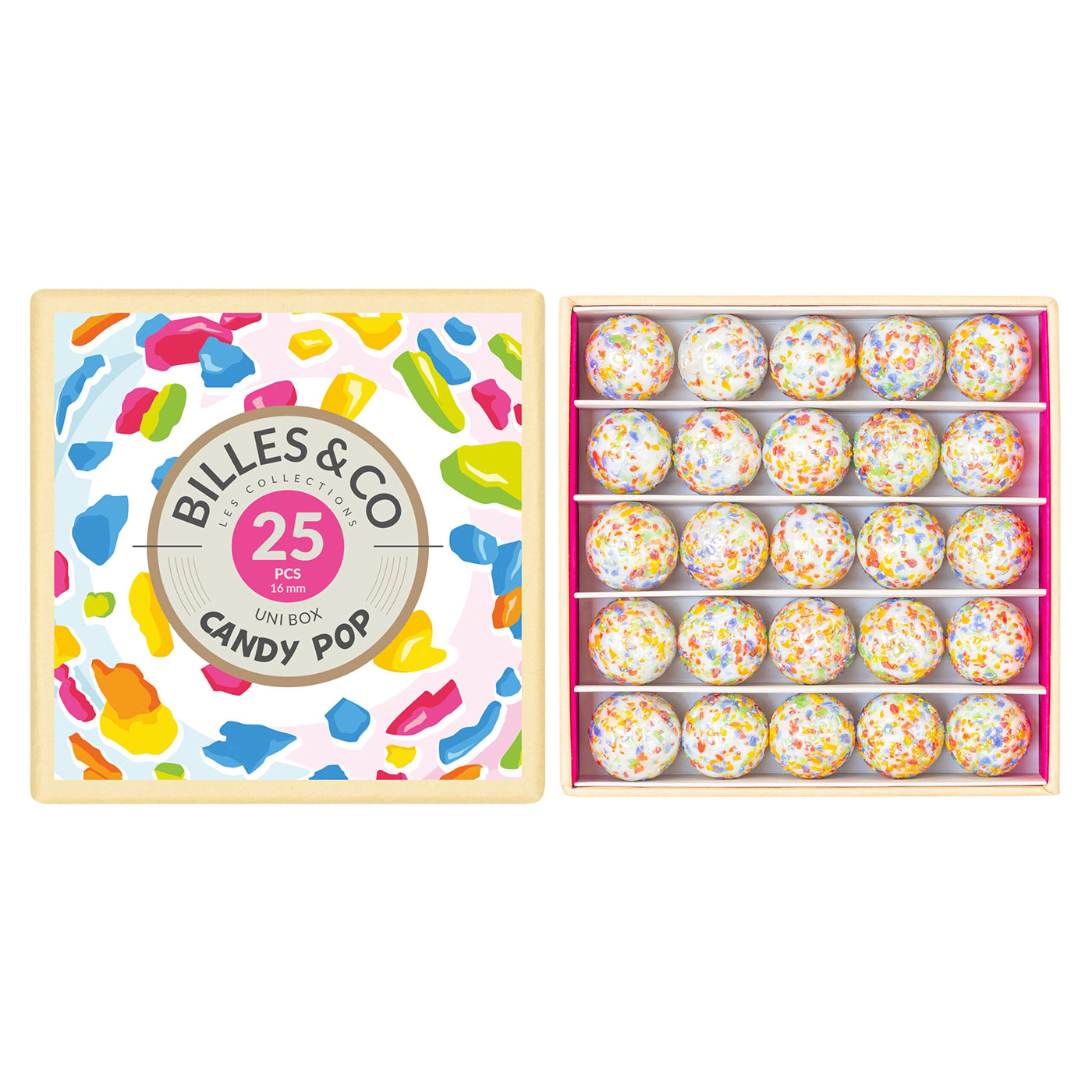 Marbles Box Uni - Candy Pop