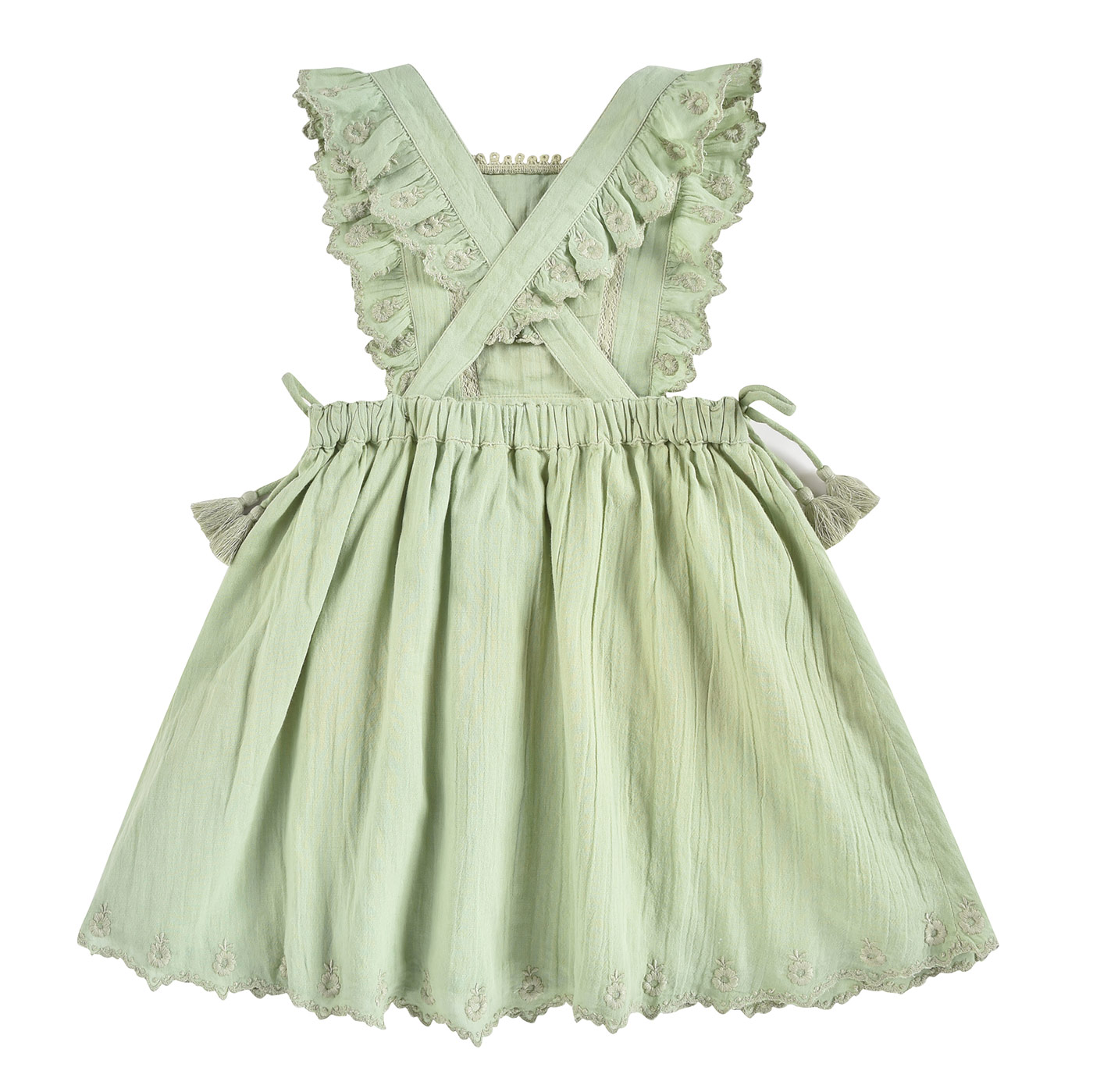 Παιδικό Φόρεμα Huguette Olive