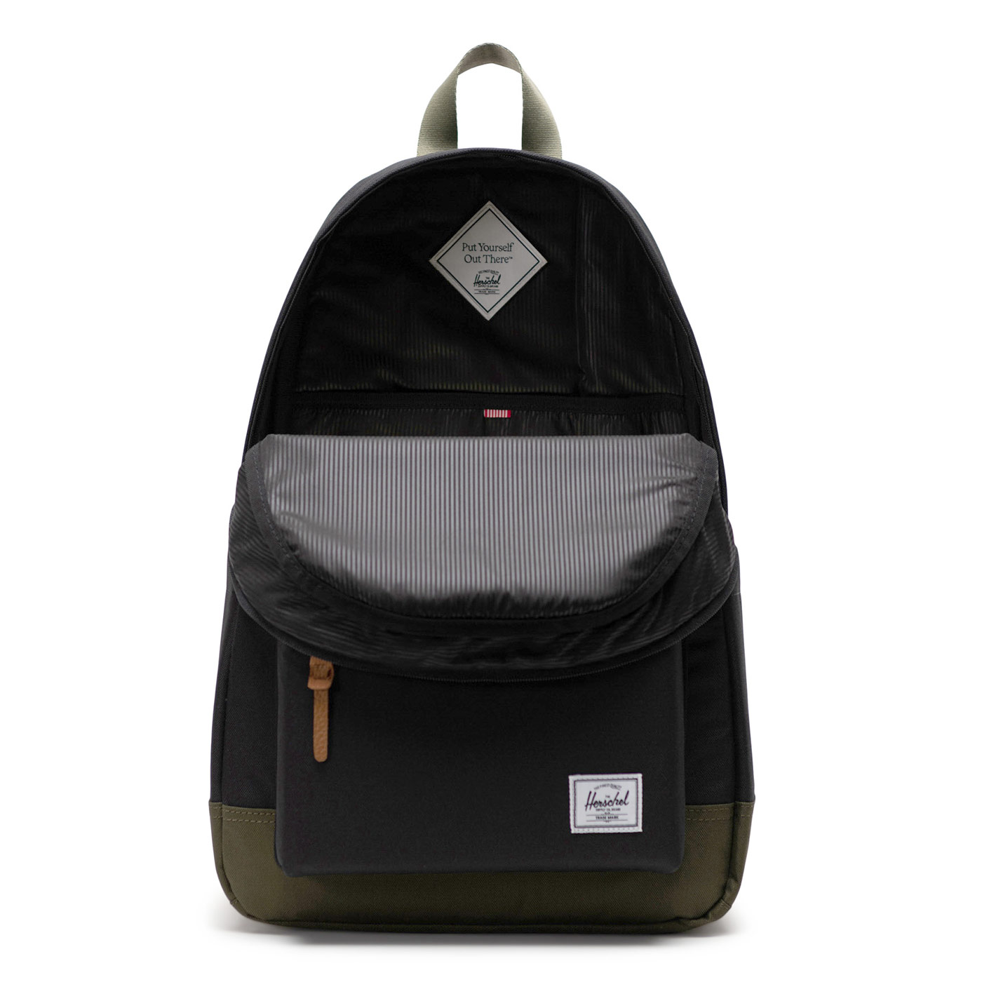 Backpack Heritage Black / Ivy Green | Milkshakes and Dreams