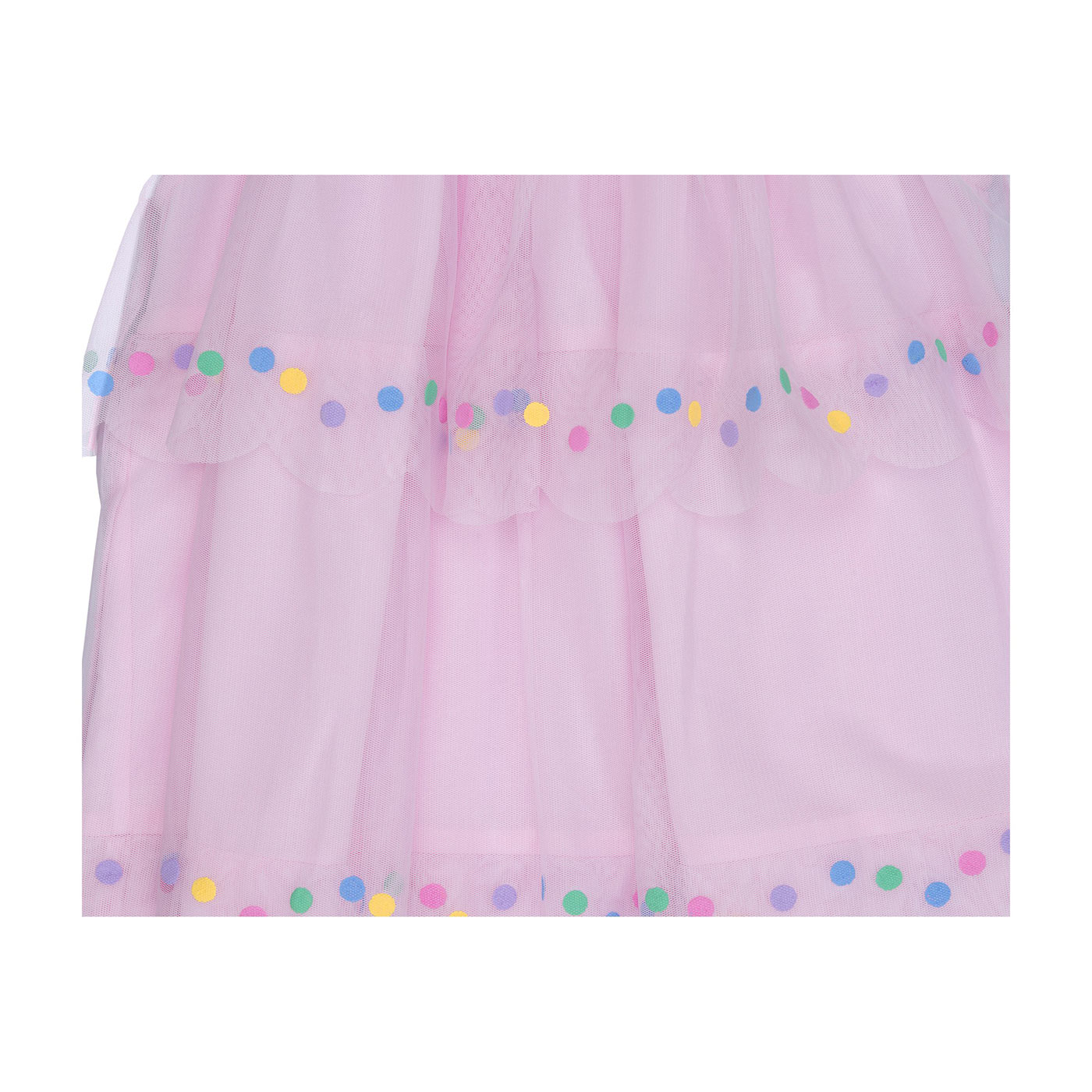 Παιδικό Τούλινο Φόρεμα Pink Confetti