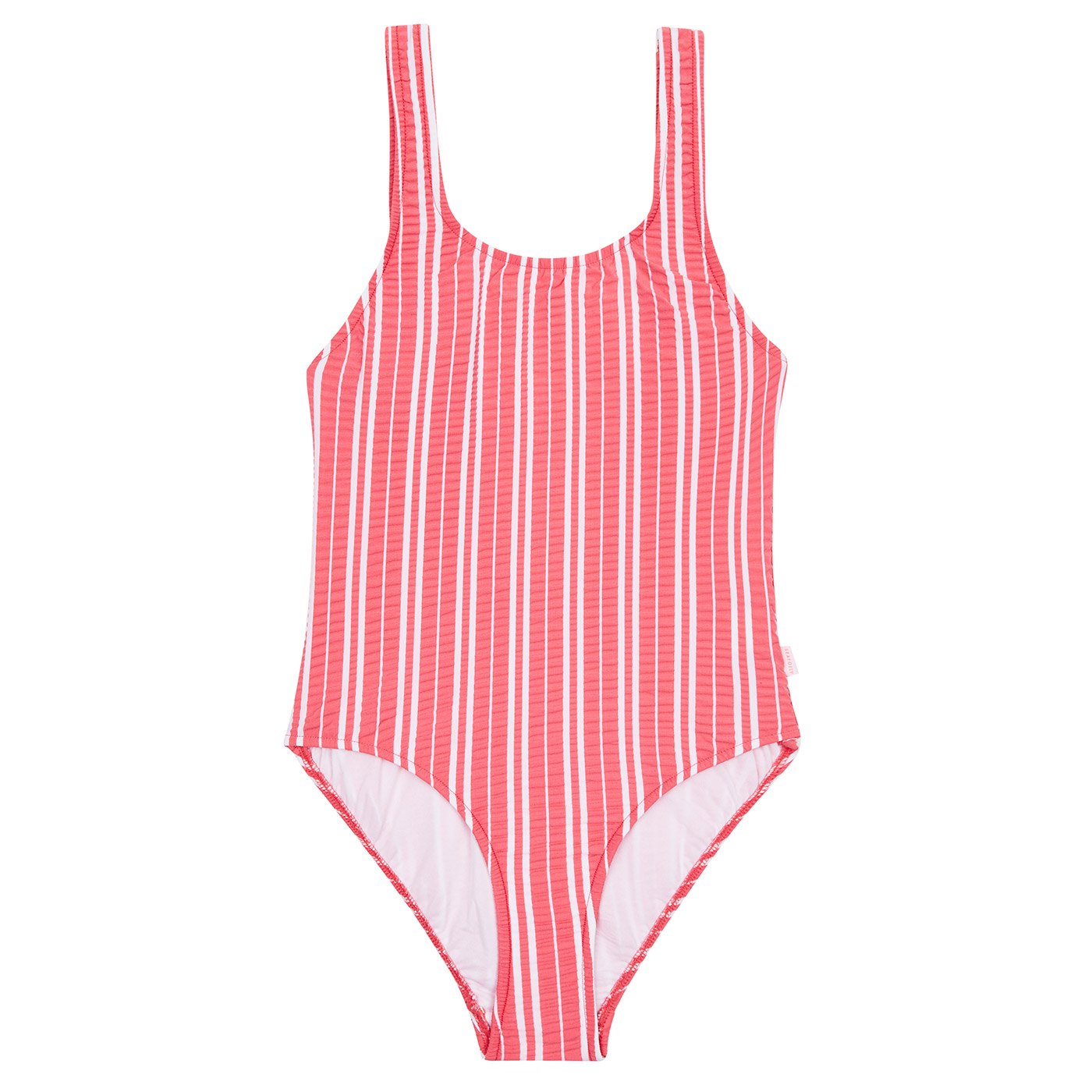 Kids Swimsuit 80's Stripe Red | Milkshakes and Dreams