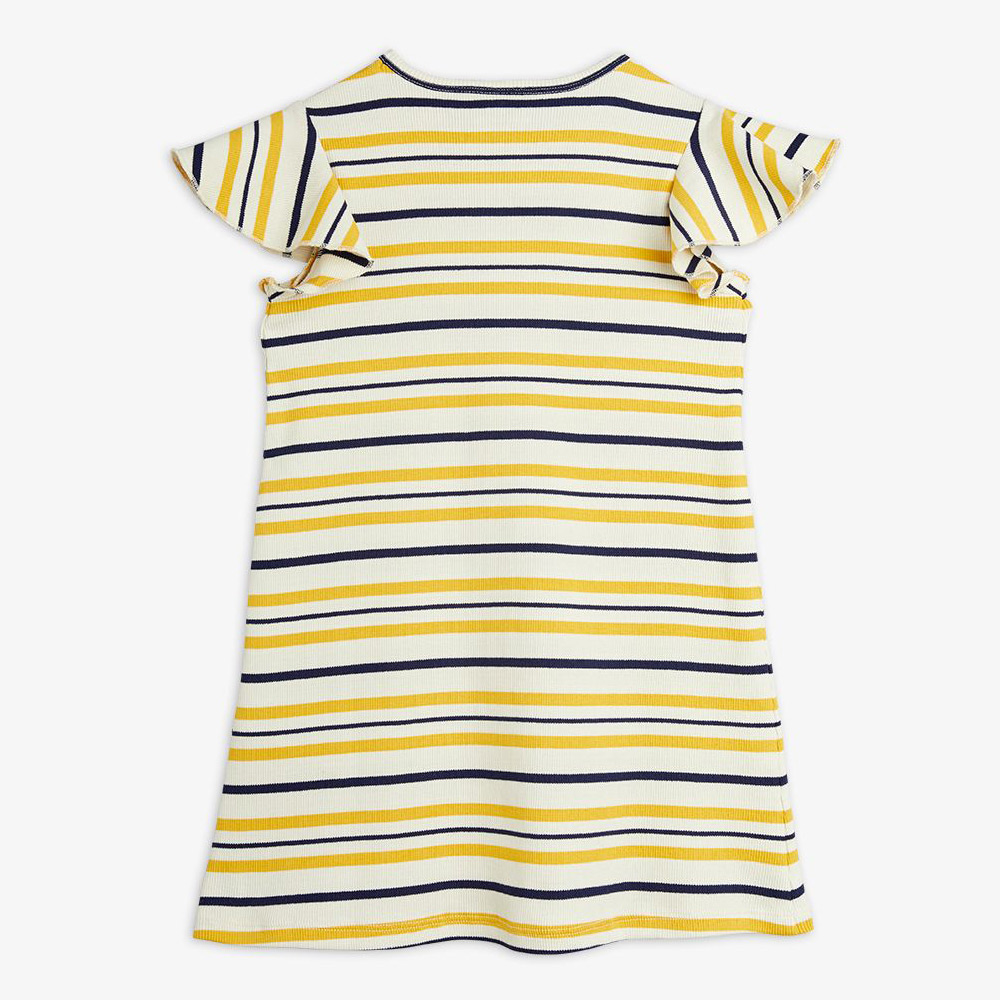 Kids Ribbed Dress with Stripes | Milkshakes and Dreams