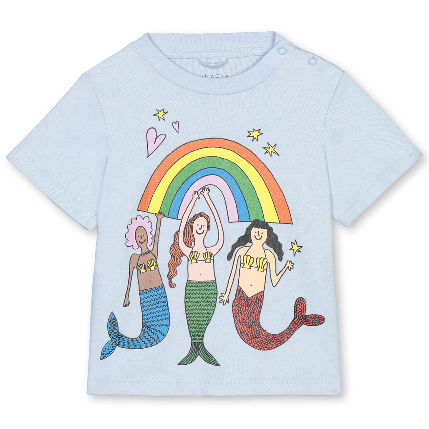 Βρεφική Μπλούζα T-Shirt Mermaid Rainbow
