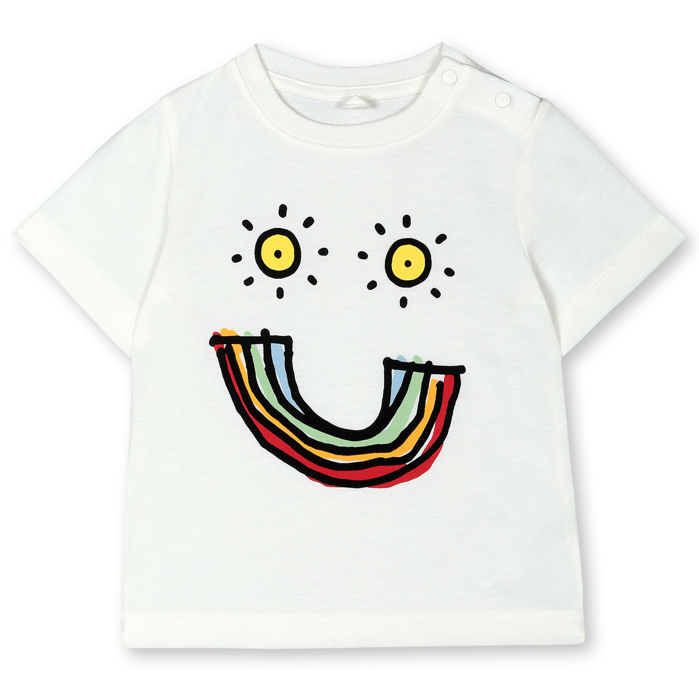 Βρεφική Μπλούζα T-Shirt Rainbow Smiley Face