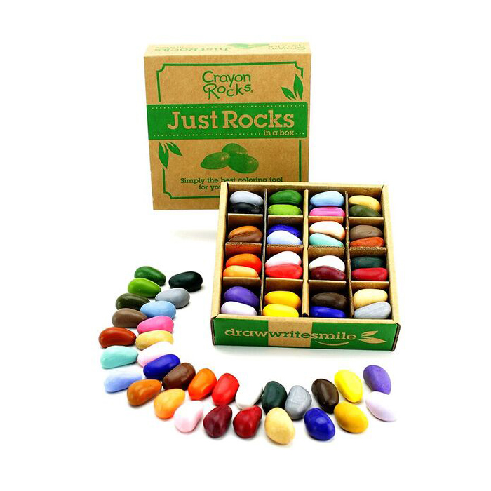 Σετ 64 Kηρομπογιές Crayon Rocks σε Κουτί Δώρου