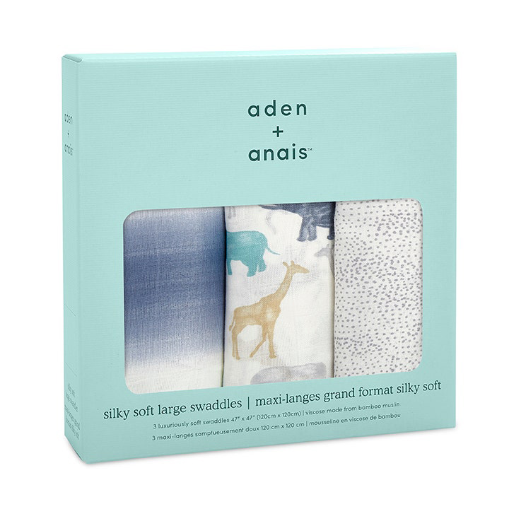 Set of Silky Soft Swaddles Expedition 