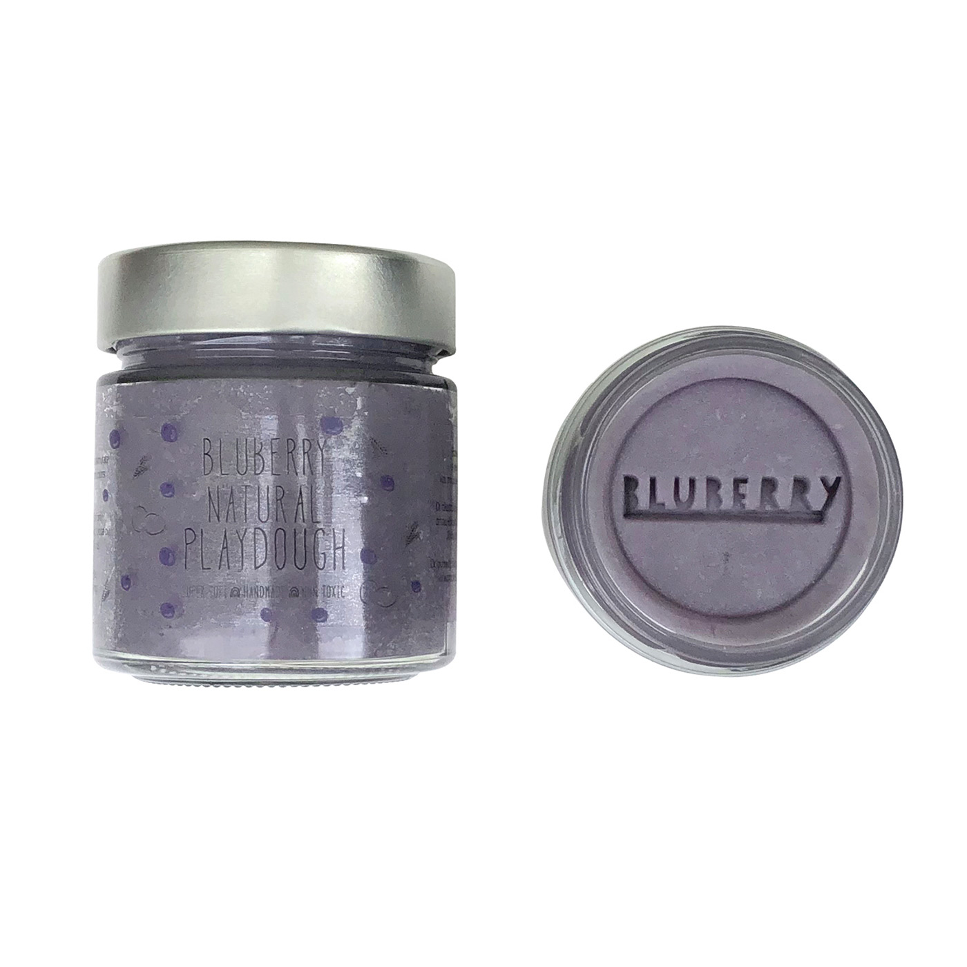 Πλαστελίνη Bluberry Natural Playdough®️ Lavender 300g