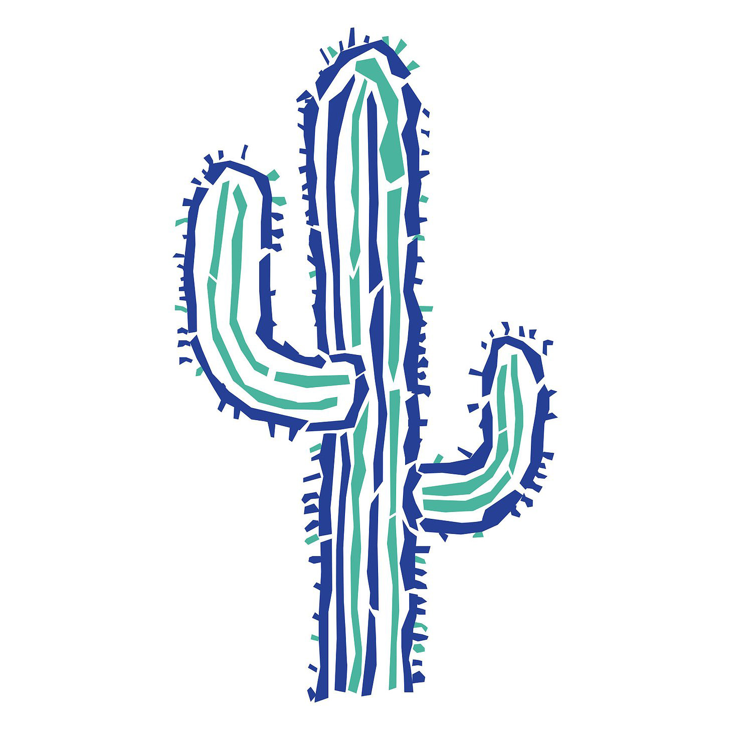 Αυτοκόλλητο Τοίχου Cactus